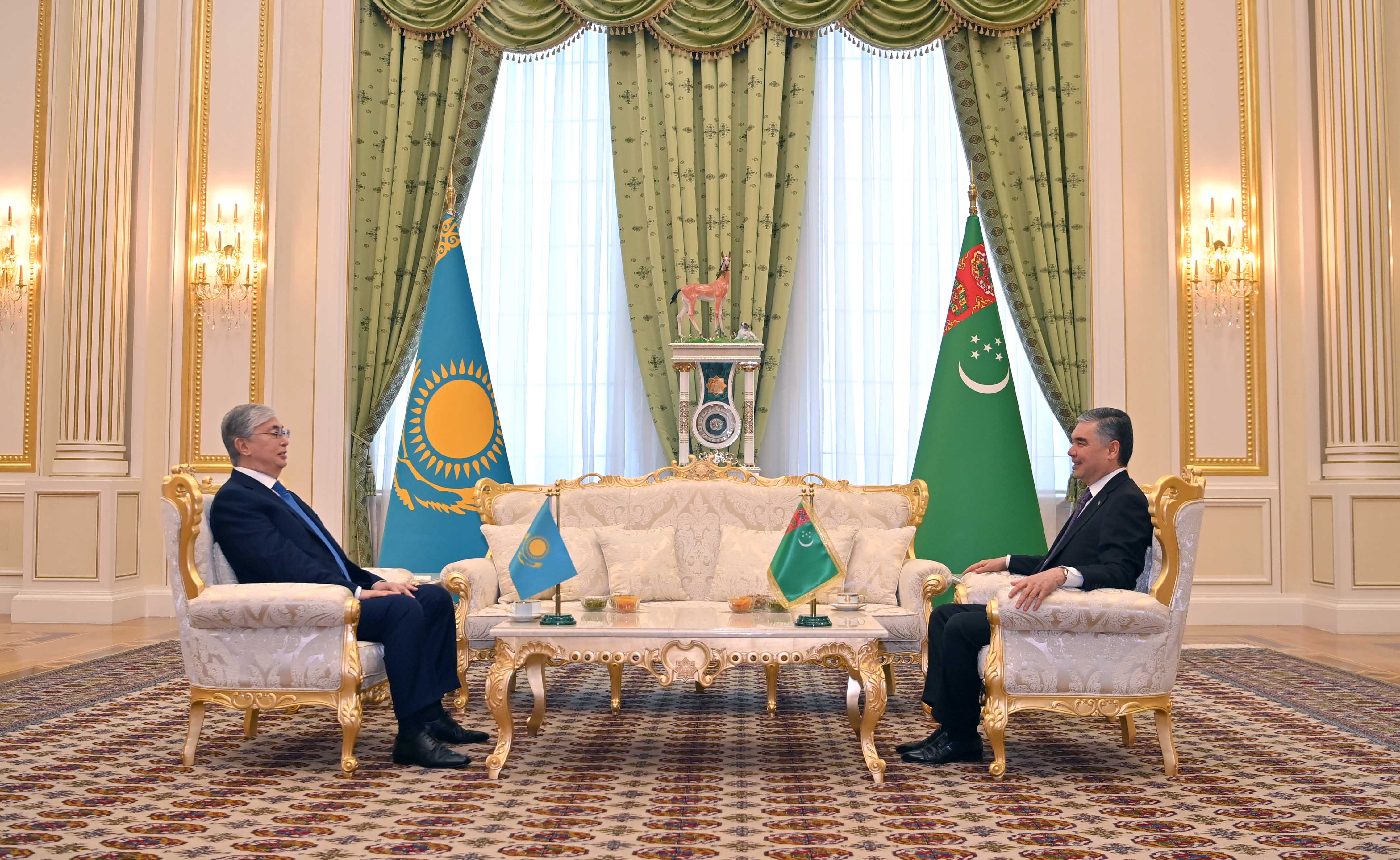 О чем говорили президенты Казахстана и Туркменистана 