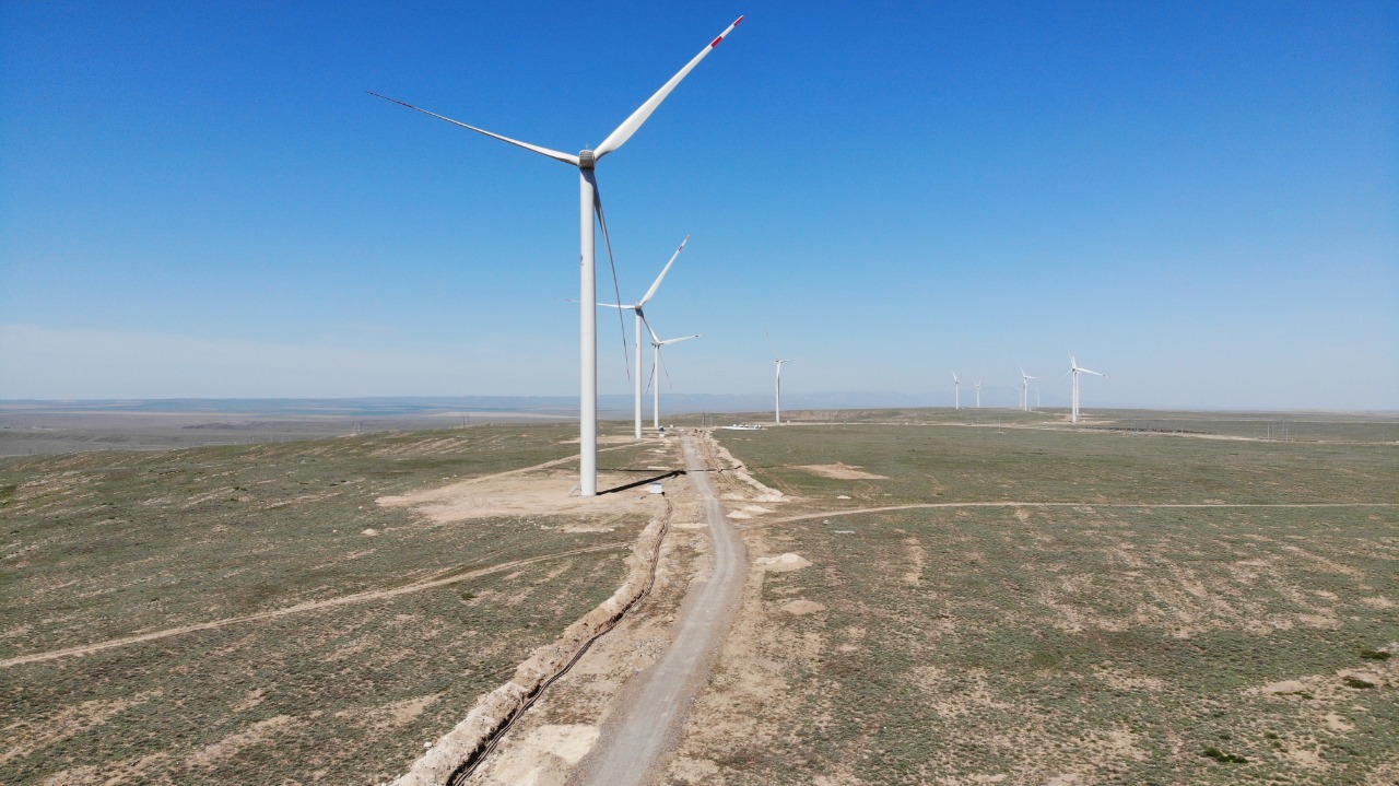 На 1,2 млрд тенге произвела продукции ветровая электростанция в Жамбылской области 