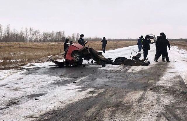 В ДТП в Павлодарской области погибло два человека